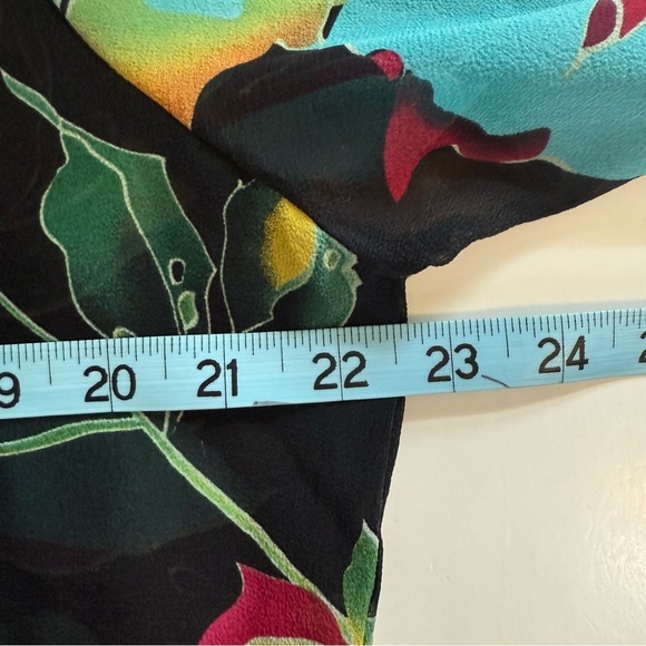 Soft Surroundings Multicolor Floral Blouse - Picture 8 of 8